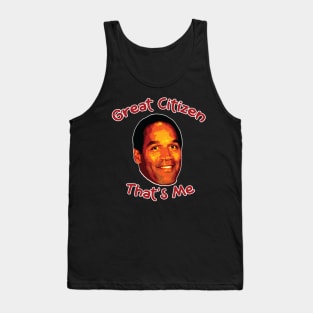 Great Citizen OJ Simpson Tank Top